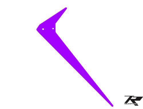 Tail fin purple TR735-411 / ELITE