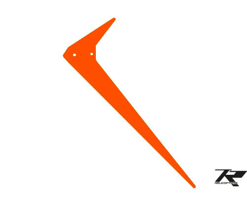 Tail fin orange TR735-408 / ELITE