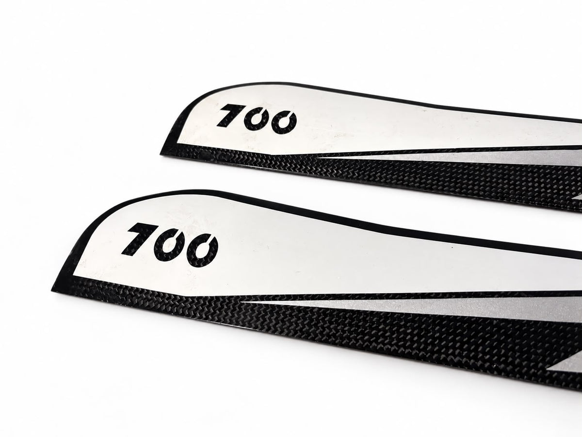 Vulcan EVO Main Rotor Blades 700mm and 105mm (Second hand)