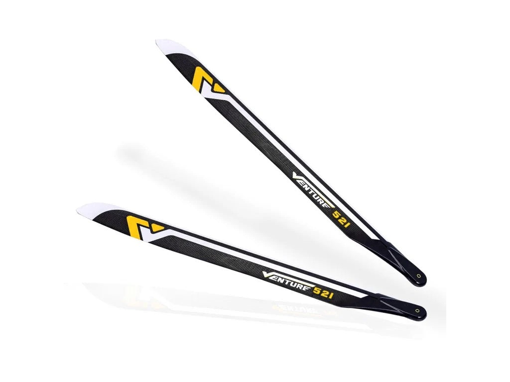 Venture 421mm Premium CF Blades : VT-421YX Yellow