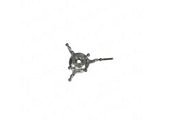 OMPHOBBY M2 V3 Sport Swashplate Set (Silver) : OSHM2473