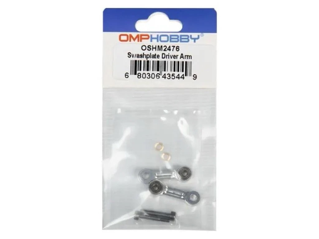OMPHOBBY M2 V3 Sport Swashplate Driver Arm (Silver) : OSHM2476