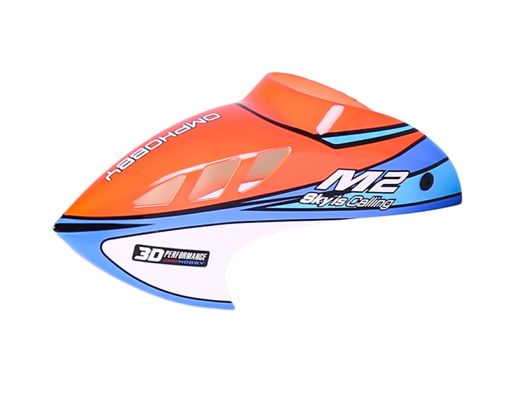 OMPHOBBY M2 V3 PRO Canopy set-Cosmic Orange : OSHM2429