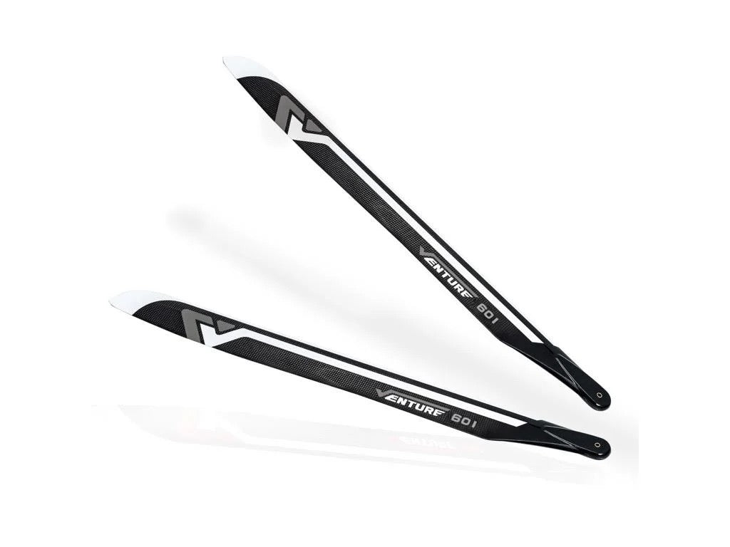VENTURE 601mm Premium CF Blades : VT-601 Silver
