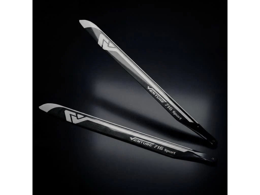 Venture 716mm Premium CF Blades Sport : VT-716SPORT White