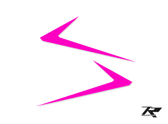 Sticker Tron5.8/Dnamic pink TR688-001