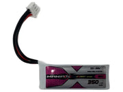 ManiaX 7.4V 350mah 50C Lipo (OMP M1) : MX350-2S-50