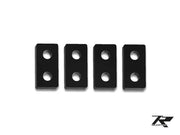 Tron Black Servo Mount Plates: TR501-122