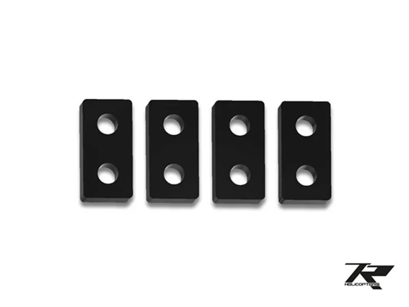 Tron Black Servo Mount Plates: TR501-122