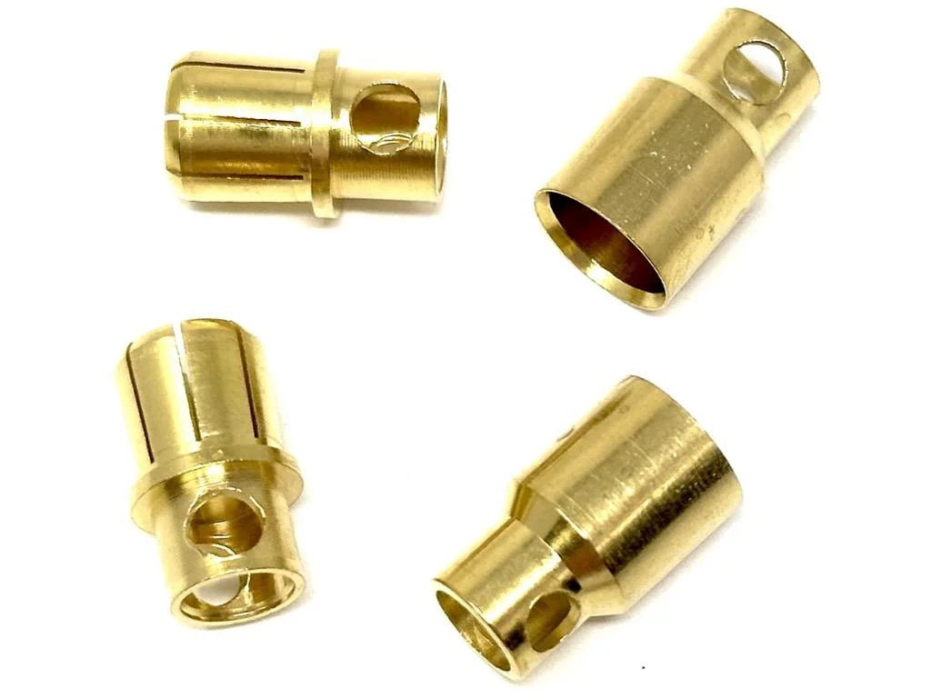 ManiaX 8mm Gold Connector (Pair): MXP-1003