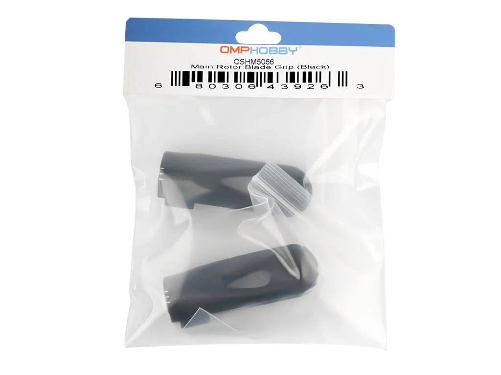 OMP M5/M6 Main Rotor Blade Grip (Black) OSHM5066