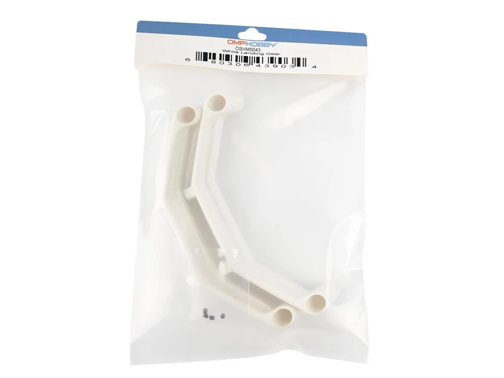 OMP M5/M6 White Landing Gear : OSHM5043