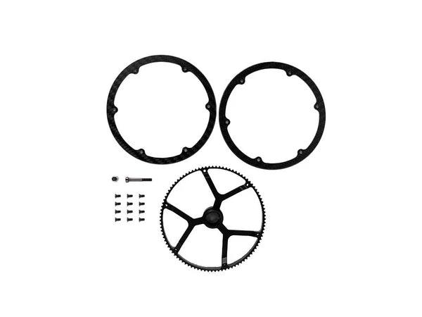 OMPHOBBY M5/M6 Main Pulley 95T Assembly : OSHM5018