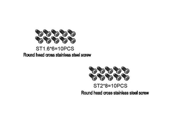 GooSky E2 Stainless Steel Self Tapping Screws : GT050058