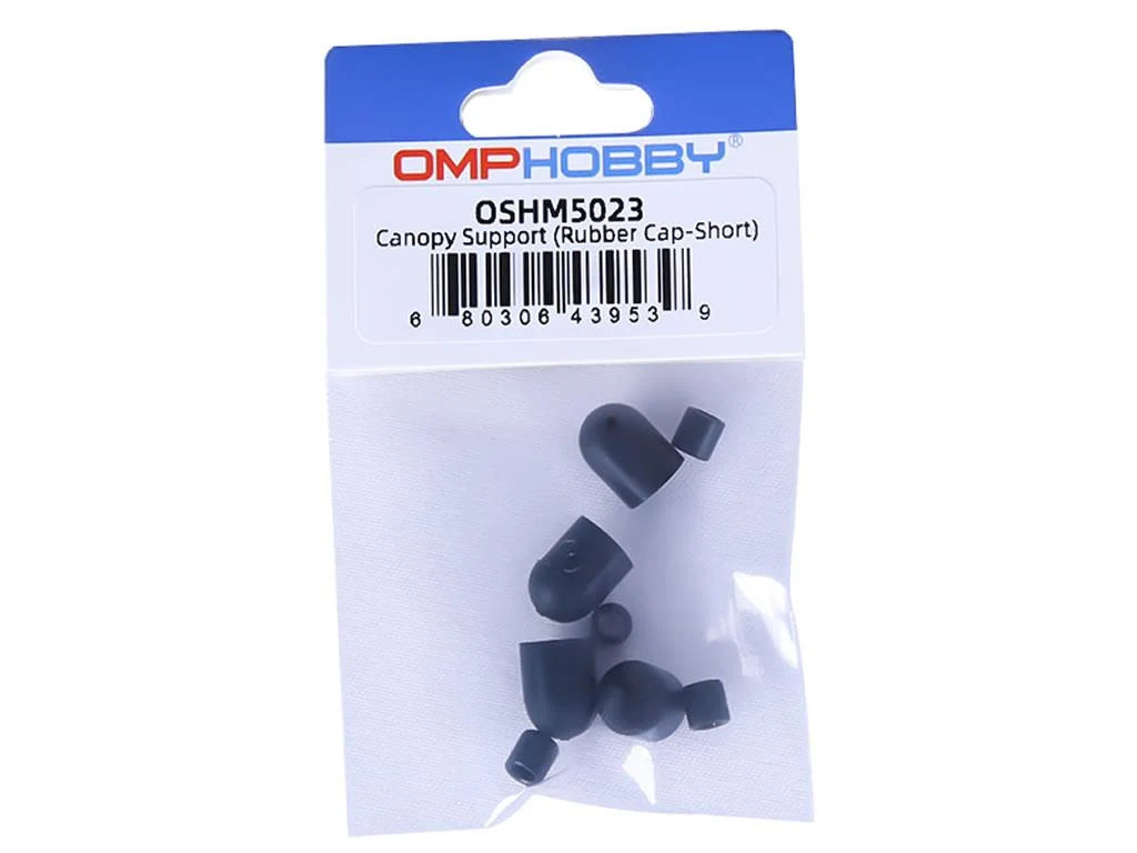 OMP M5/M6 Canopy Support (Rubber Cap-Short) OSHM5023