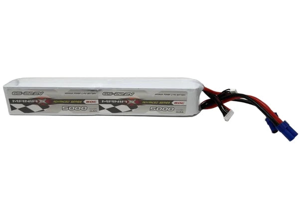 ManiaX 12S-44.4v 5000mah 60C Lipo : MX5000-12-60