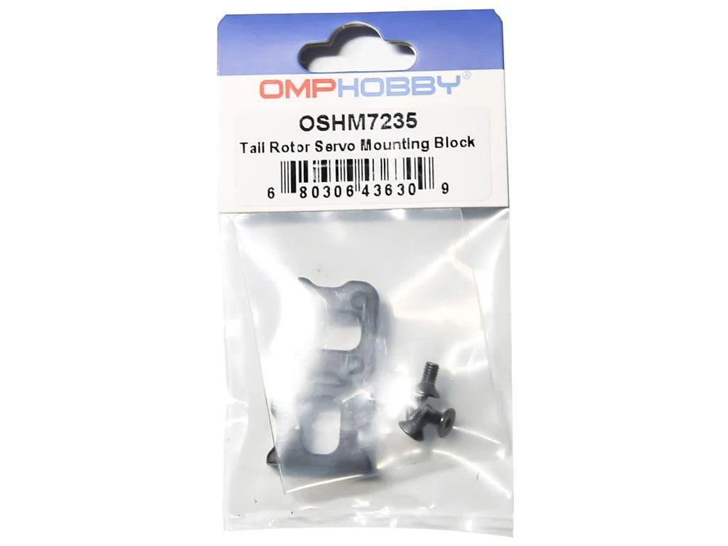 OMPHOBBY M7R Tail Rotor Servo Mounting Block : OSHM7235