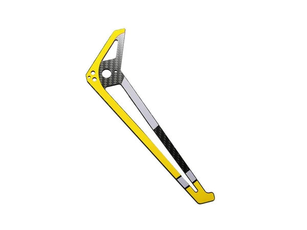 OMPHOBBY M7R Vertical Tail Fin - Yellow : OSHM7244