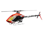 Goosky RS7 Ultra Orange 700 Kit, with Azure Main and Tail blades