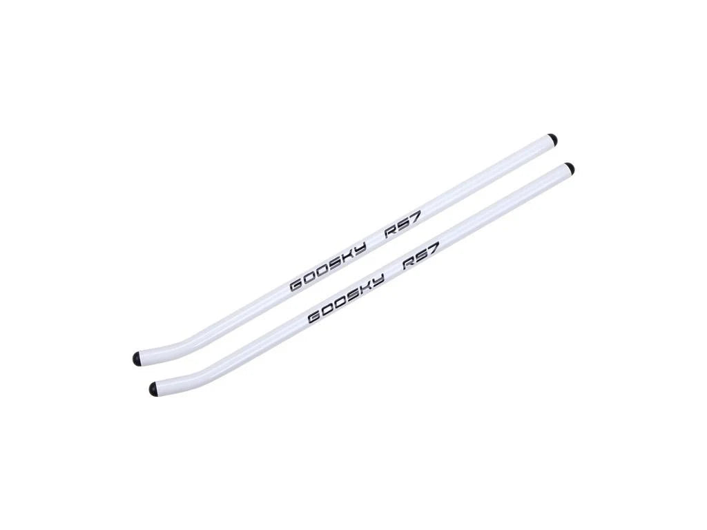 RS7 Ultra Skid Pipes - White : GT040233