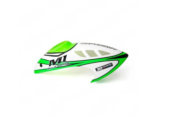 OMPHOBBY M1 V3 PRO Canopy - Green : OSHM1263