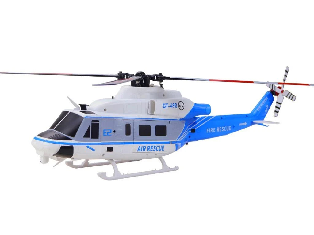 Goosky E2 GPS RTF W/case (Blue/White): BAF050018-A