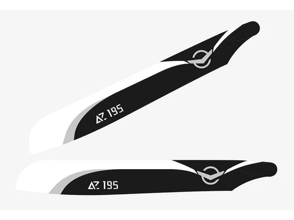 Azure 195mm Main blades (AZ-195/Plastic): AP101195